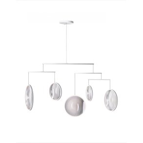 Focus 5 Pendel - Hvid - DCW ditions Paris