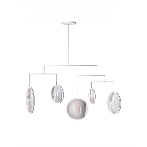 Focus 5 Pendel - Hvid - DCW ditions Paris