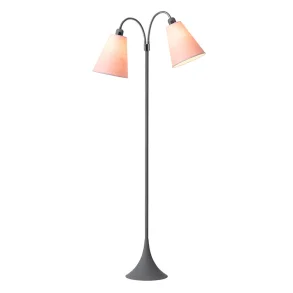 Fodg�nger Gulvlampe - Soft Gr� - St�vet Rosa/St�vet Rosa - Nielsen Light