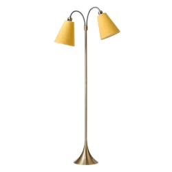 Fodg�nger Gulvlampe - Antik Messing - Ananasgul/Ananasgul - Nielsen Light