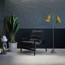 Fodg�nger Gulvlampe - Soft Gr� - M�rk Armygr�n/M�rk Armygr�n - Nielsen Light