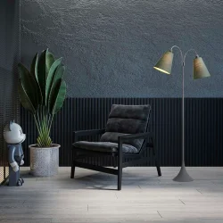 Fodg�nger Gulvlampe - Soft Gr� - Vintergr�n/Vintergr�n - Nielsen Light