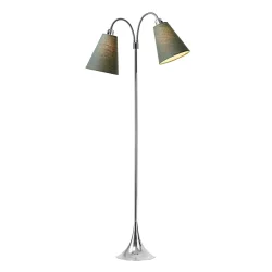 Fodg�nger Gulvlampe - Krom - Vintergr�n/Vintergr�n - Nielsen Light