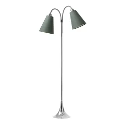 Fodg�nger Gulvlampe - Krom - Vintergr�n/Vintergr�n - Nielsen Light