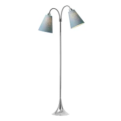 Fodg�nger Gulvlampe - Krom - St�vet Bl�/St�vet Bl� - Nielsen Light