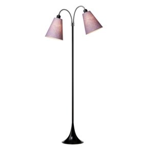 Fodgnger Gulvlampe - Sort/Lyng - Nielsen Light