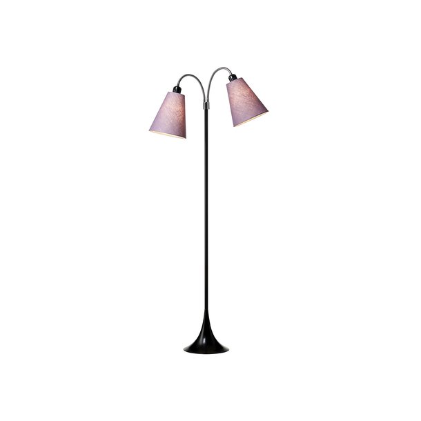 Fodgnger Gulvlampe - Sort/Lyng - Nielsen Light