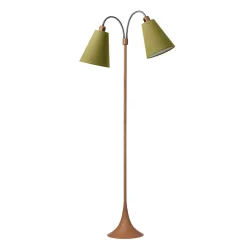 Fodg�nger Gulvlampe - Tr�look - Lys Armygr�n/Lys Armygr�n - Nielsen Light