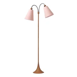 Fodg�nger Gulvlampe - Tr�look - St�vet Rosa/St�vet Rosa - Nielsen Light