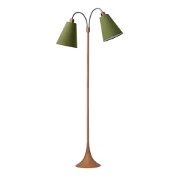 Fodg�nger Gulvlampe - Tr�look - M�rk Armygr�n/M�rk Armygr�n - Nielsen Light