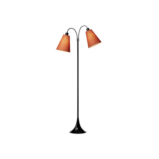 Fodgnger Gulvlampe - Sort/Rust - Nielsen Light