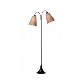 Fodgnger Gulvlampe - Sort/Nougat - Nielsen Light