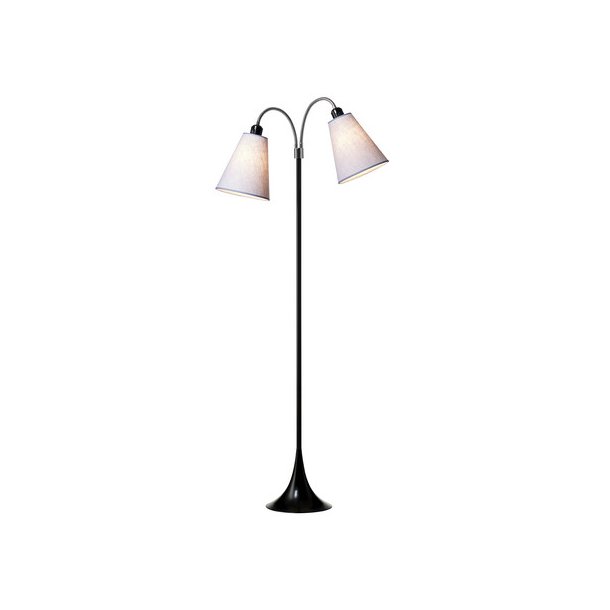 Fodgnger Gulvlampe - Sort/Lavendel - Nielsen Light