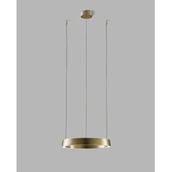 Edge Round 400 LED Pendel - Switch Tune - Messing - Light-Point