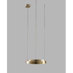 Edge Round 400 LED Pendel - Switch Tune - Messing - Light-Point