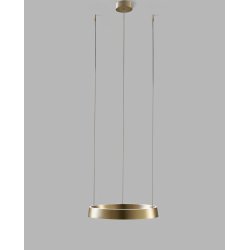 Edge Round 400 LED Pendel - Switch Tune - Messing - Light-Point