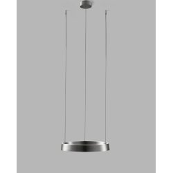Edge Round 400 LED Pendel - Switch Tune - Titanium - Light-Point