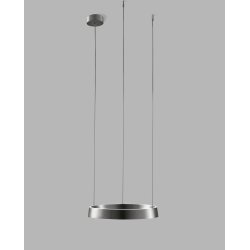 Edge Round 400 LED Pendel - Switch Tune - Titanium - Light-Point