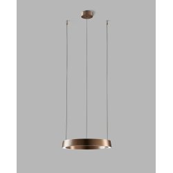 Edge Round 400 LED Pendel - Switch Tune - Rose Gold - Light-Point