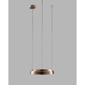 Edge Round 400 LED Pendel - Switch Tune - Rose Gold - Light-Point