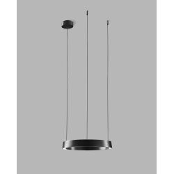 Edge Round 400 LED Pendel - Switch Tune - Carbon Black - Light-Point