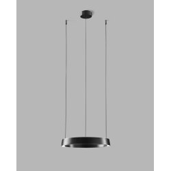 Edge Round 400 LED Pendel - Switch Tune - Carbon Black - Light-Point