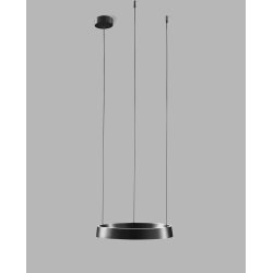 Edge Round 400 LED Pendel - Switch Tune - Carbon Black - Light-Point