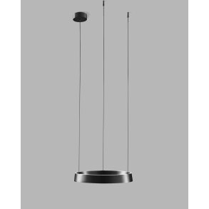 Edge Round 400 LED Pendel - Switch Tune - Carbon Black - Light-Point