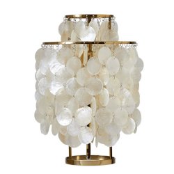 Fun 2TM Bordlampe Messing/Perlemor - Verpan