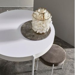 Fun 2TM Bordlampe Messing/Perlemor - Verpan