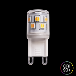 LED pre - G9 - 2,5W - 2200-3000K - Dim to Warm - Unison