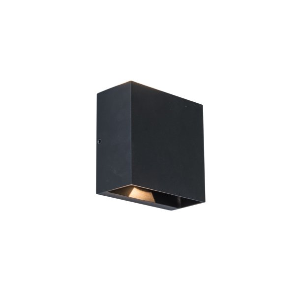 Gemini Beam Vglampe - Mat Sort - Lutec