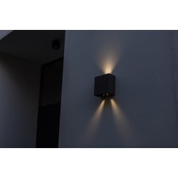 Gemini Beam Vglampe - Mat Sort - Lutec