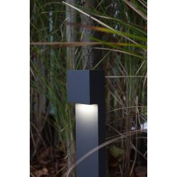 Gemini XF Bedlampe - M�rkegr� - Lutec