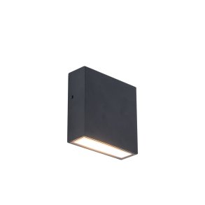 Gemini XF Vglampe - Mat Sort - Lutec