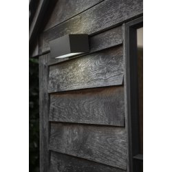 Gemini LED 10W - V�glampe - 4000K - M�rkegr� - Lutec