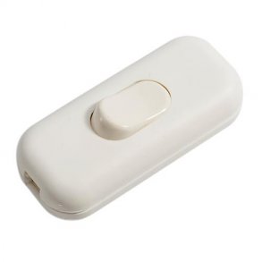 Gennemgangsafbryder - Hvid - GN