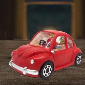 Glitter Bil - Julemand - Veli-Line