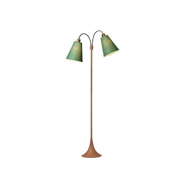 Fodgnger Gulvlampe - Trlook/Grsgrn - Nielsen Light
