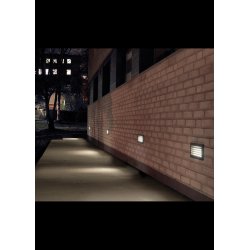 Grimstad - LED v&aelig;glampe 1545 - Alu - Norlys