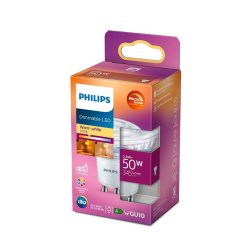 LED Pre - 3,8W (50W) - Gu10 - Warmglow - Dmpbar - Philips 
