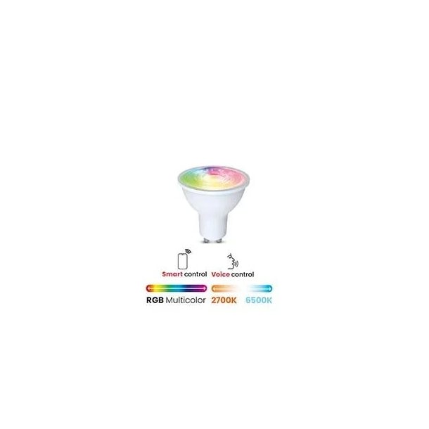 GU10(345lm) Smart Pre - 2700-6500+RGB - Dura