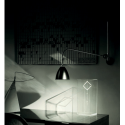 BL5 Vglampe - Krom/Sort - Bestlite - GUBI