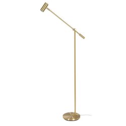 Cato LED Gulvlampe med Lysdmper - Messing - Belid