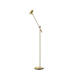 Gulvlampe - Tyson - Messing - Belid