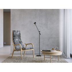 Gulvlampe - Tyson - Sort - Belid