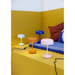 Haipot LED - Genopladelig - Bordlampe - Orange - IP44 - Dyberg Larsen