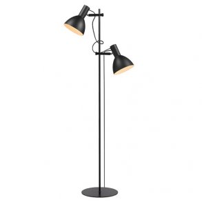 Baltimore Gulvlampe 2 - Sort - Halo Design