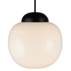 Cream pendel, �22 cm. (Oval) - Halo Design