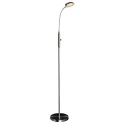 Vegas Gulvlampe 1 arm - Brstet stl - Halo Design